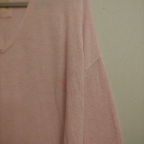 Lilly Pulitzer luxletic oversize blush pink long sleeve top small - Picture 8 of 13